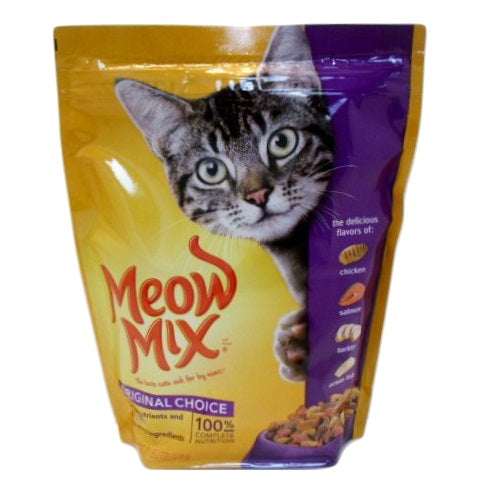 Meow Mix Cat Food Pouch 18oz