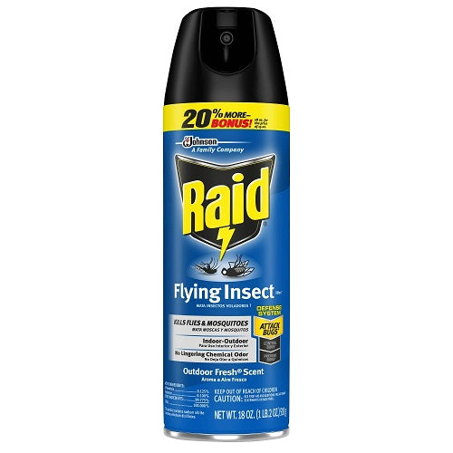 Raid Flying Insect Killer Outdoor Fresh Scent 15oz