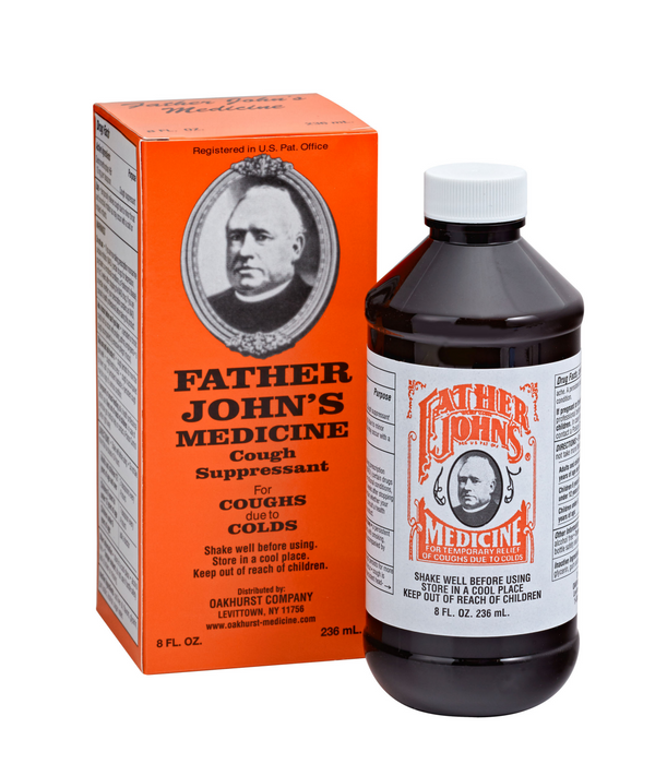 Father John's Medicine Alcohol Free Cough Syrup, 8 Fl Oz