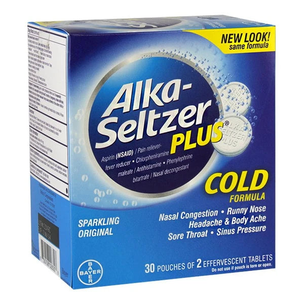 Alka Seltzer Cold Plus 1ct