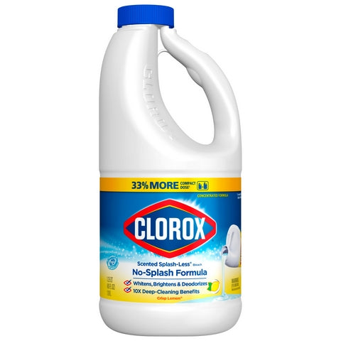 Clorox Bleach Splashless Crisp Lemon 40oz