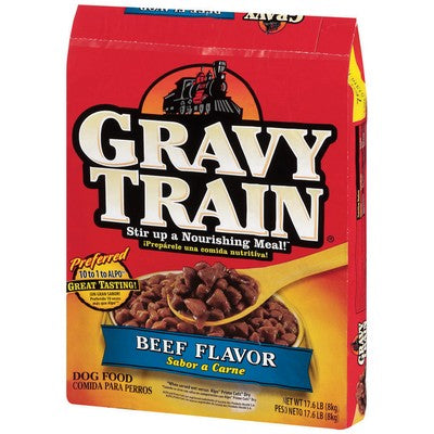 Gravy Train Beef Dog Food (Bag) 14.48lb