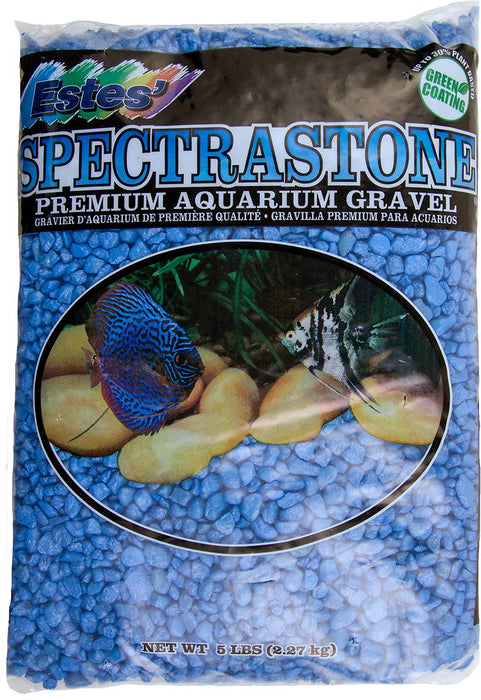Spectrastone Special Light Blue Aquarium Gravel for Freshwater Aquariums, 5-Pound Bag