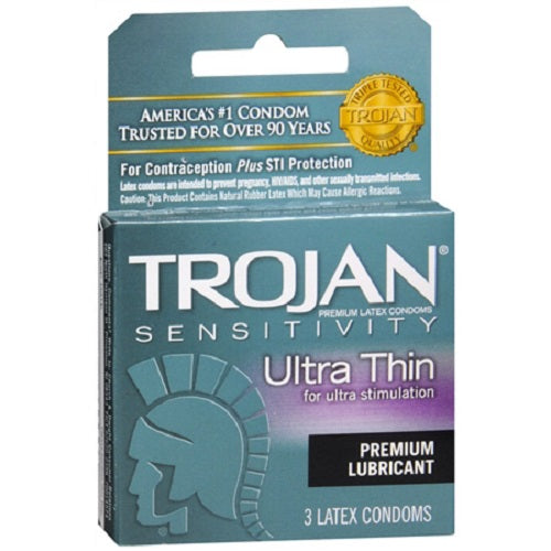 Trojan Condoms Ultra Thin 3ct