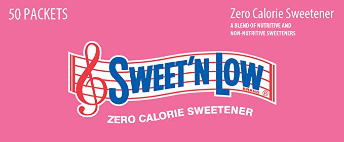 Sweet'N Low Sweetener, 50 Count Packets (1 Pack)