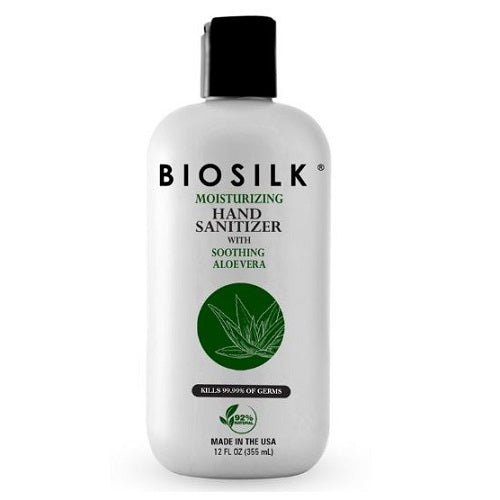 Biosilk Hand Sanitizer With Aloe Vera - Fda Approved 12oz