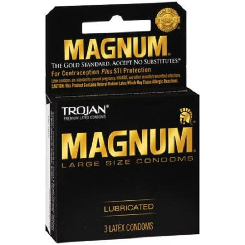 Trojan Condoms Magnum 3ct