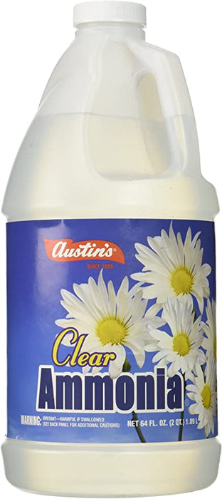 Austin's 00051 Clear Ammonia Multipurpose Cleaner - 64 Ounce