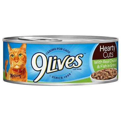 Nine Lives Healthy Cuts With Chicken & Fish 5.5oz