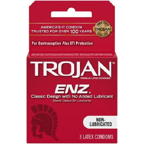 Trojan Condoms Red 3ct