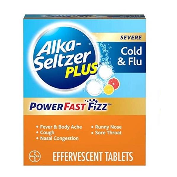 Alka Seltzer Cold & Flu Plus 2ct