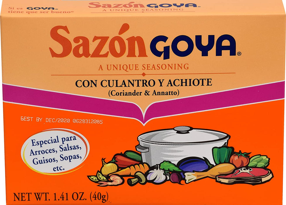 Goya – Sazon with Culantro & Achiote, Jumbo Pack – 6.33 oz